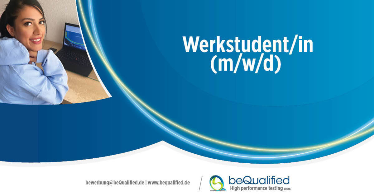 Werkstudent/in (m/w/d) gesucht!