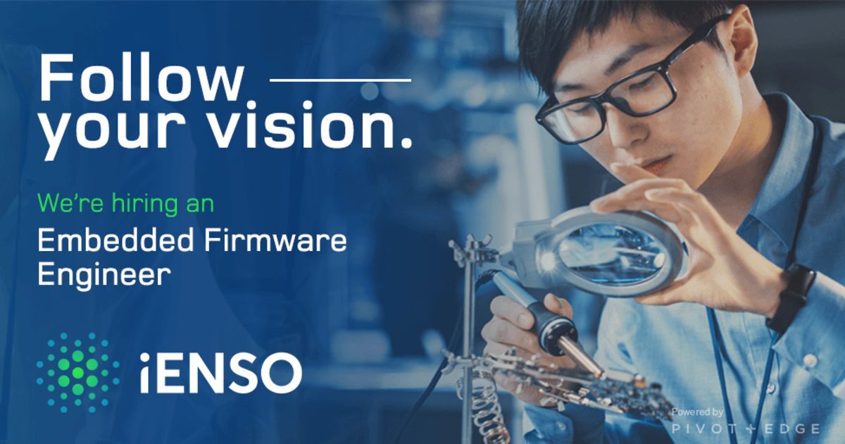 Embedded Firmware Engineer - iENSO