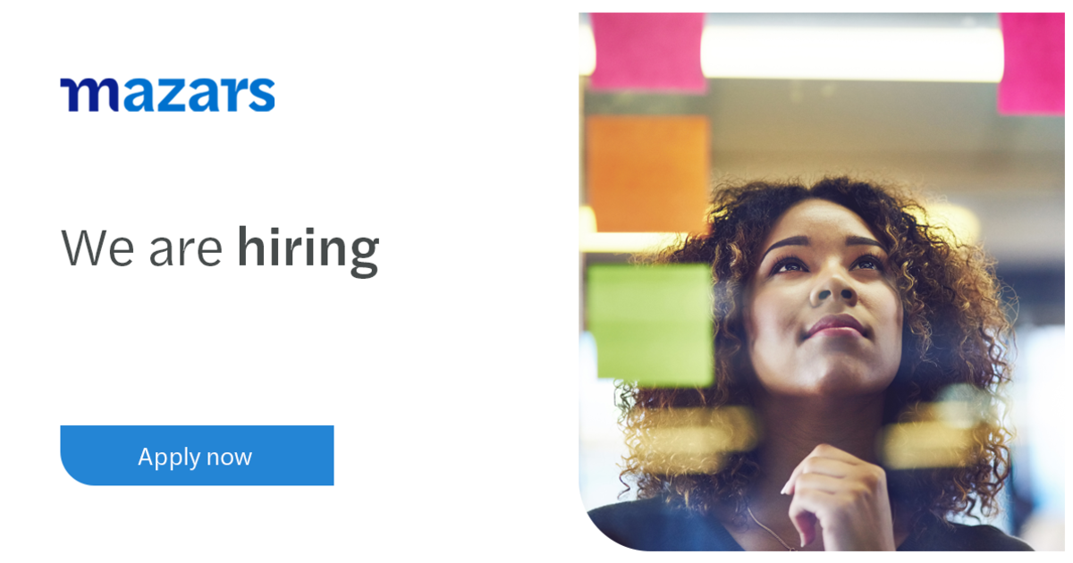 Mazars are hiring